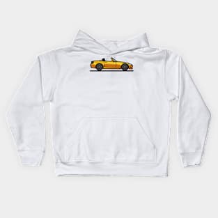 Honda S2000 S2K Yellow Kids Hoodie